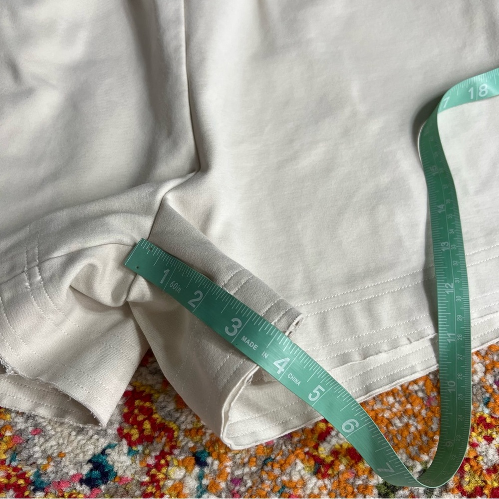 Nap Loungewear Casual Cozy Sweat Shorts Cutoff Heavy Elastic Waist‎ Comfy - Picture 10 of 13
